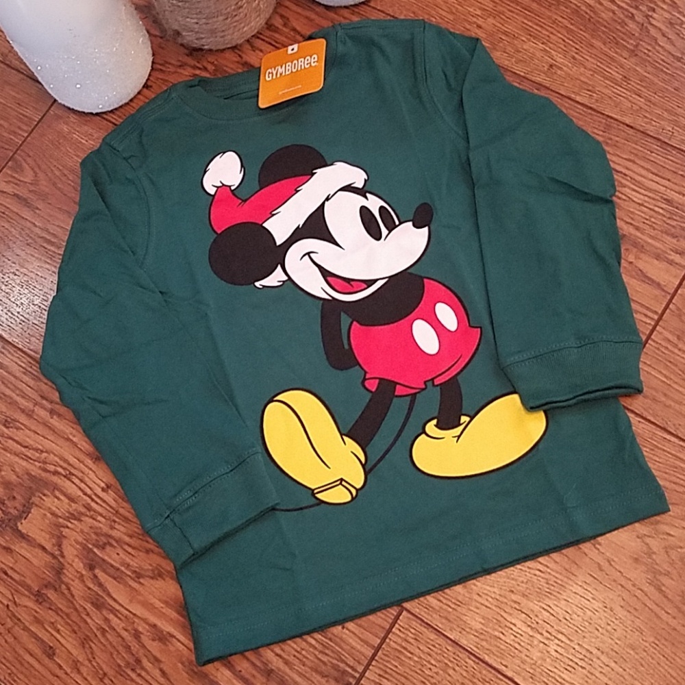 NWT Gymboree "Disney Mickey" Long Sleeve TShirt